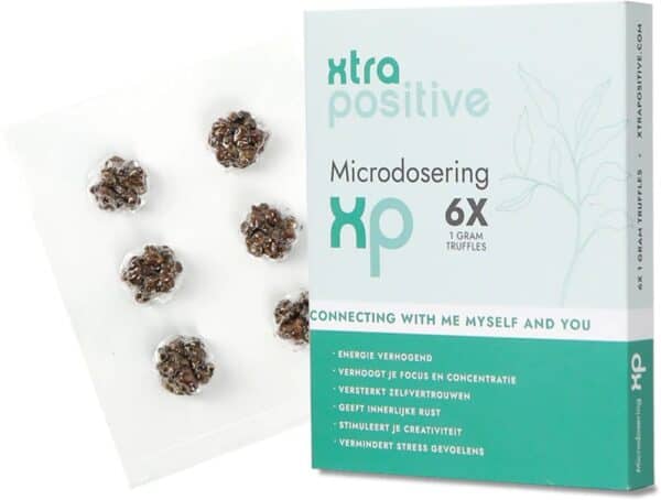 Verpakking microdosing xp truffels